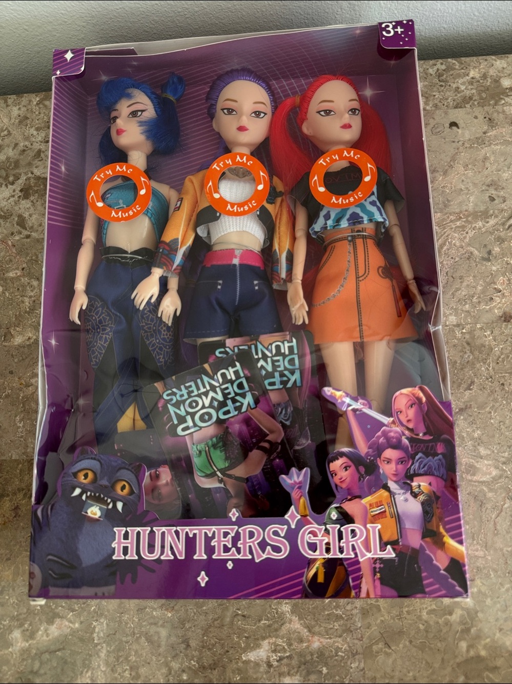 Kpop Demon Hunter dolls set